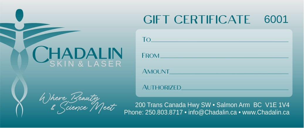 Chadalin Gift Certificates